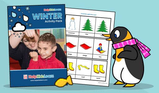 Thank You Winter Activity Pack