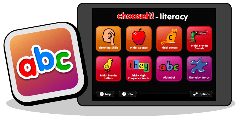 Chooseit Literacy App Banner
