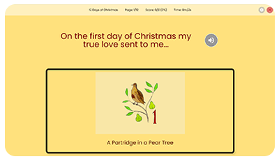 Activity 12 Days Of Christmas