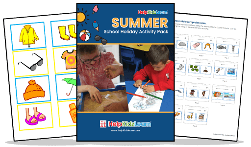 School Holiday Activity Pack Form