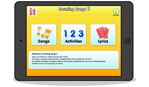 Counting Songs 2 IPad App HelpKidzLearn