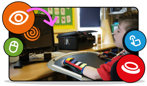 Accessible Across Touch Switch And Eyegaze