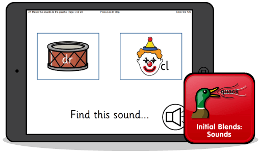 Literacy Initial Blends Sounds