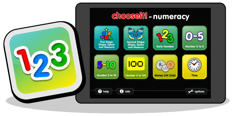 Chooseit Numeracy App Banner