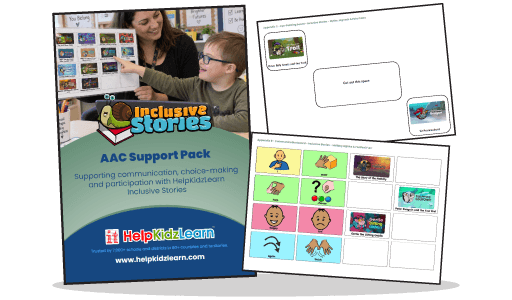 Inclusive Stories AAC Pack Download Form