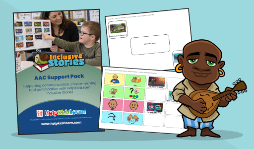 Thank You Inclusive Stories AAC Pack