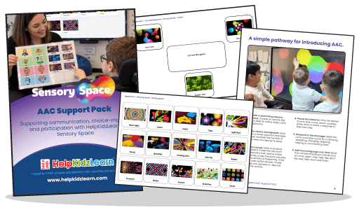 Sensory Space Aac Support Pack