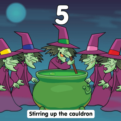 CARD 5 Wicked Witches
